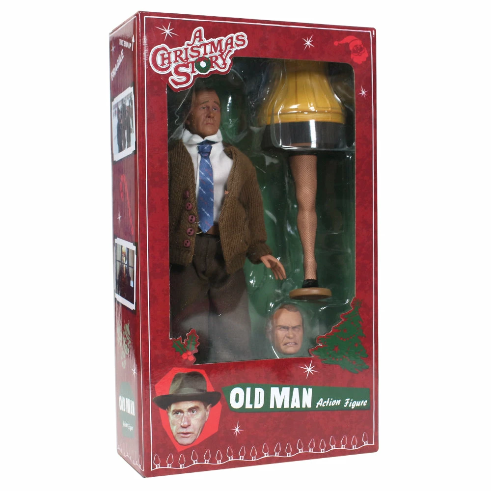 Neca Old Man 8" Clothed Figure From A Christmas Story Action Figures