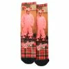 Spoontiques Apparel Pink Nightmare Crew Socks