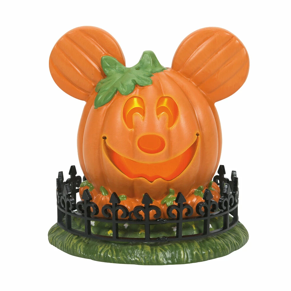 Department 56 Mickey's Town Center Pumpkin From Dept 56 Disney Village