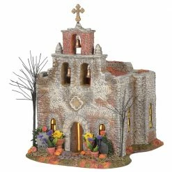 Department 56 *RETIRED* Day Of The Dead Church From Dept 56 Halloween Snow Village