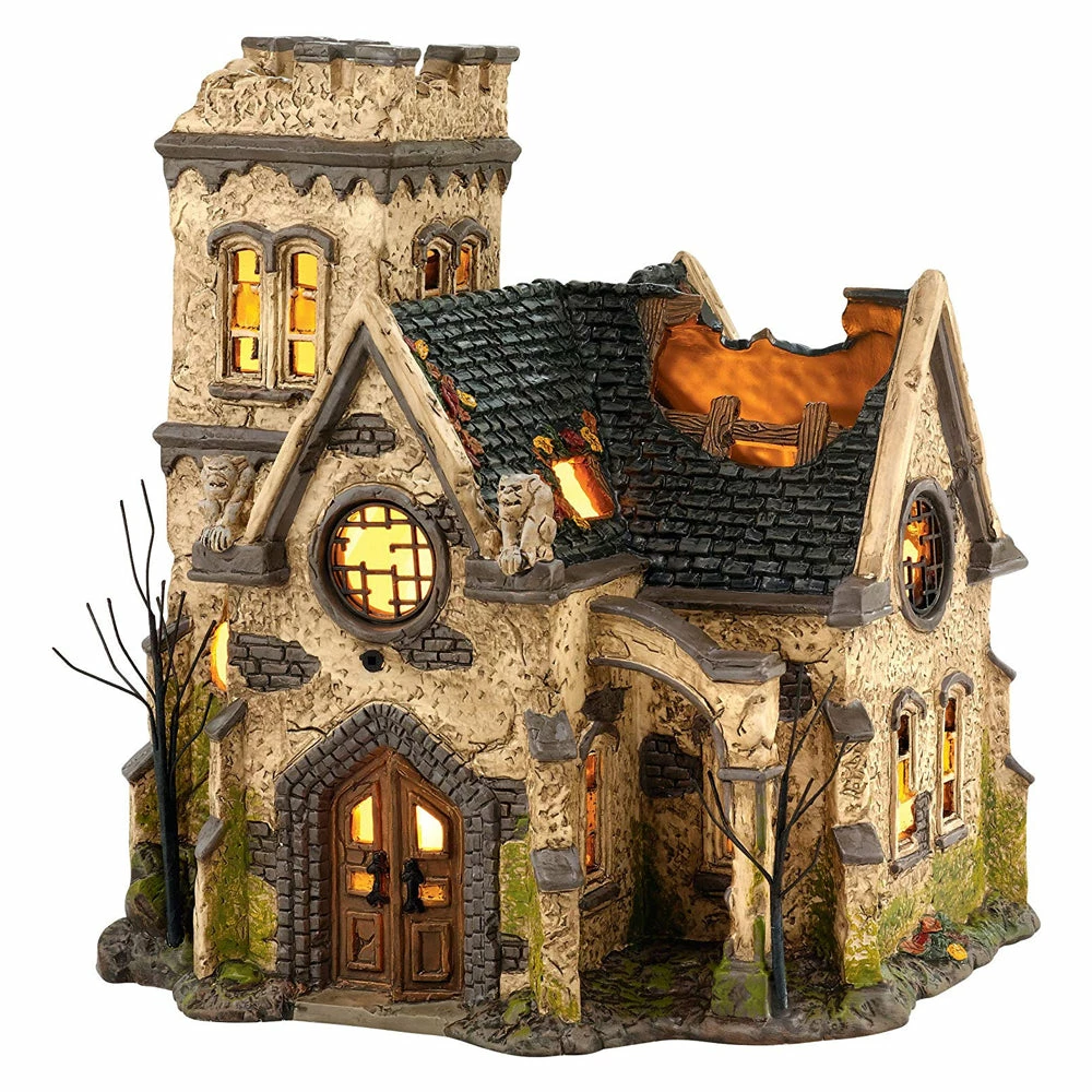 Department 56 The Haunted Church From Dept 56 Halloween Snow Village