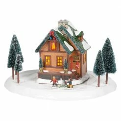 Department 56 *RETIRED* Winter Wonderland Cabin From Dept 56 Snow Village