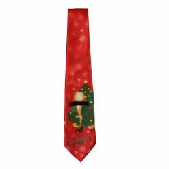 A Christmas Story House Leg Lamp Tie From A Christmas Story Apparel