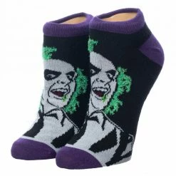BioWorld Beetlejuice 5 Pack Ankle Socks From Beetlejuice Apparel