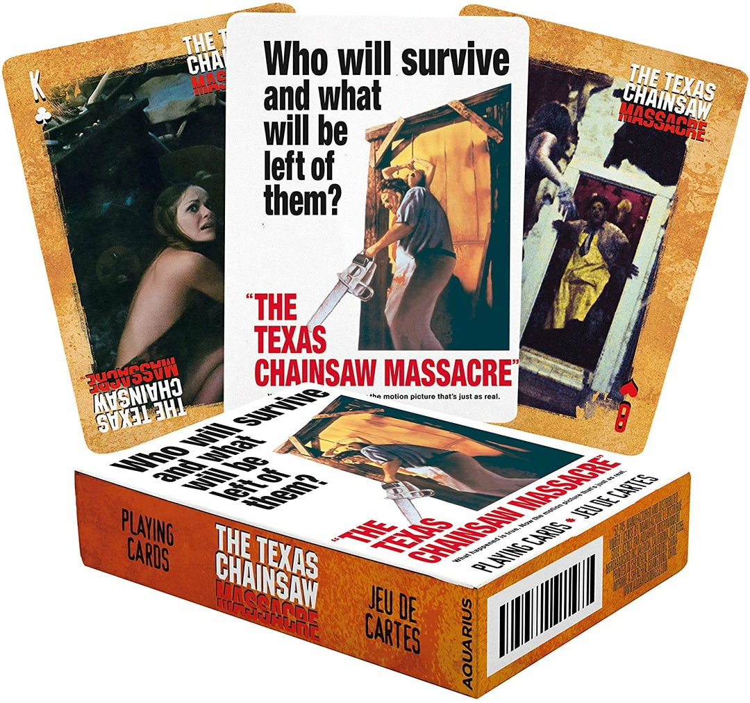 Nmr Distribution Texas Chainsaw Massacre Playing Cards