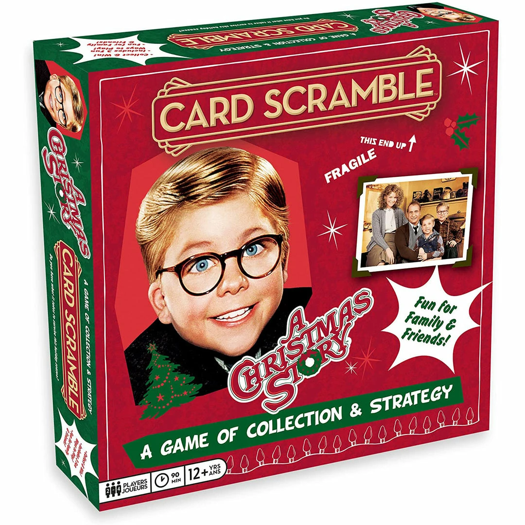 Aquarius A Christmas Story Card Scramble Game Toys And Games
