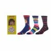 BioWorld Chucky 3 Pack Crew Socks From Child's Play