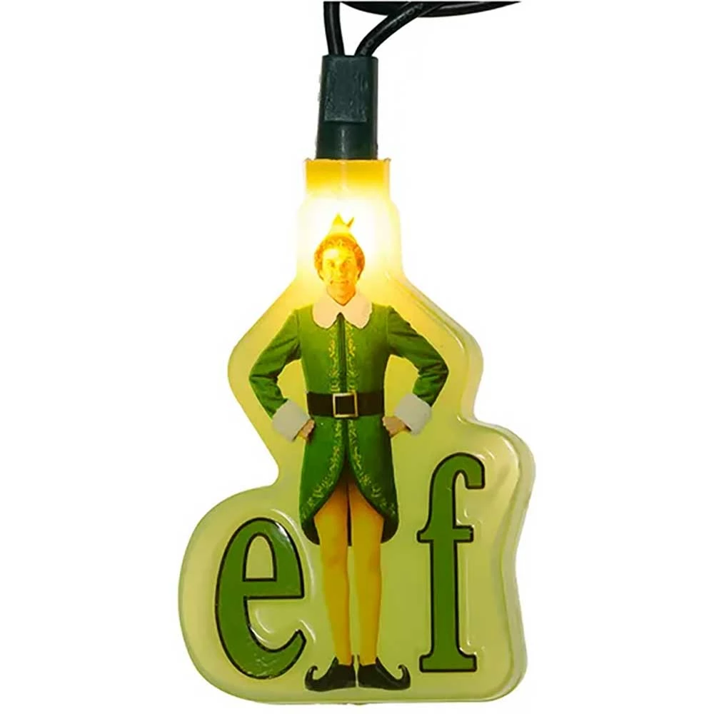 Kurt Adler Elf The Movie String Light Set Holiday Movies