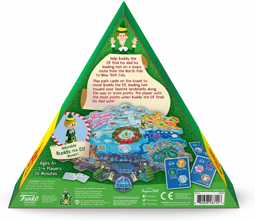 Funko Journey From The North Pole Game From Elf The Movie