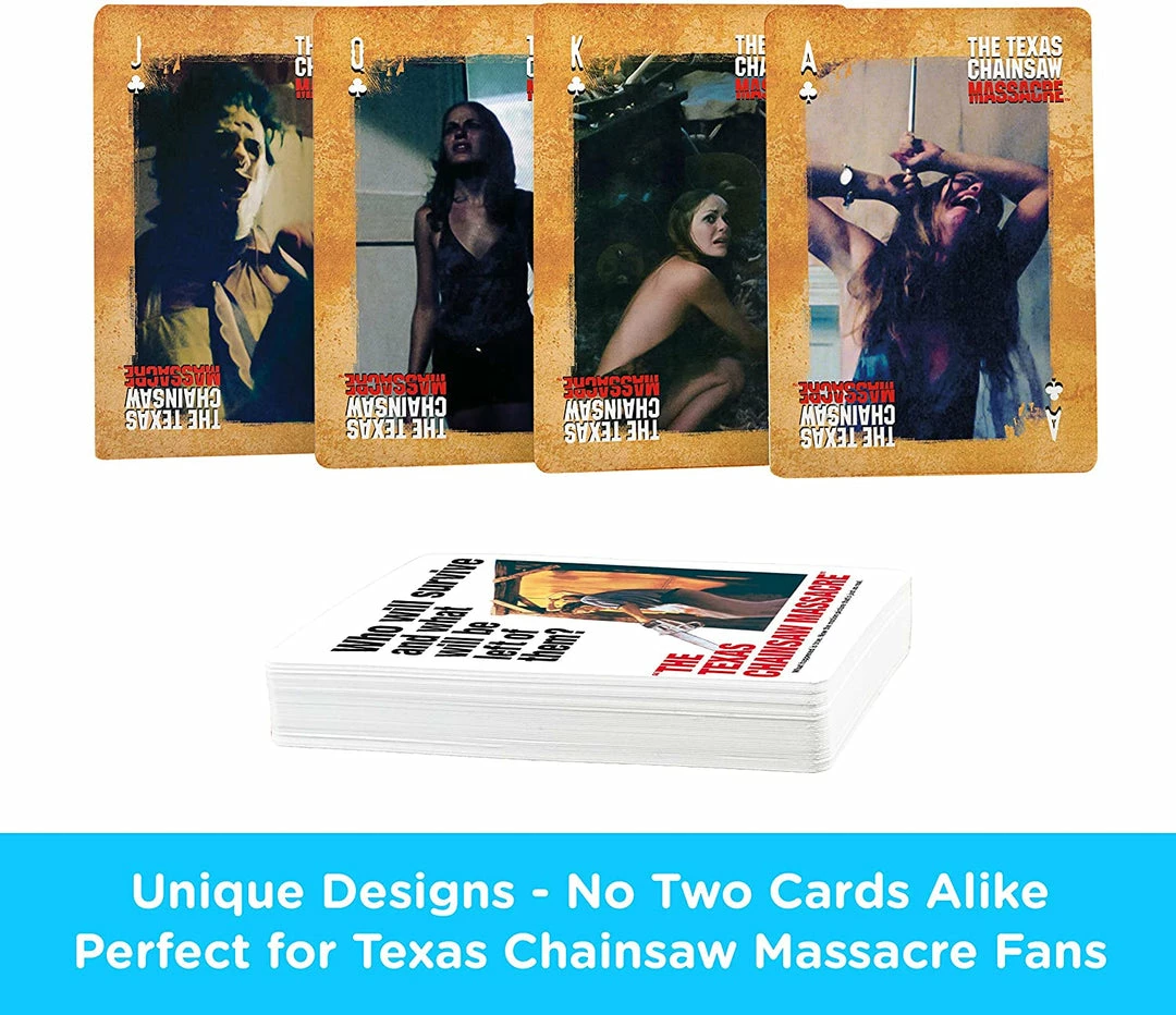 Nmr Distribution Texas Chainsaw Massacre Playing Cards